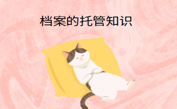 一般个人档案存在哪里？