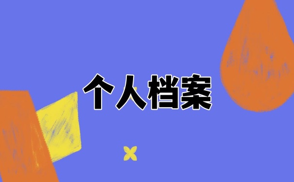 个人档案