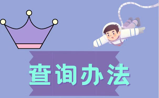 查询办法