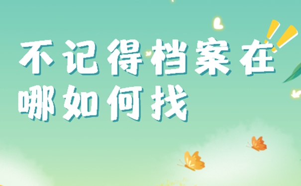 查询档案的方式有哪些？