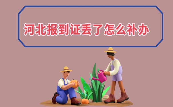 报到证丢失怎么补办？