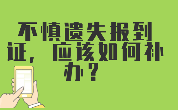 应届生报到证丢了怎么补办？超全补办流程千万别错过！