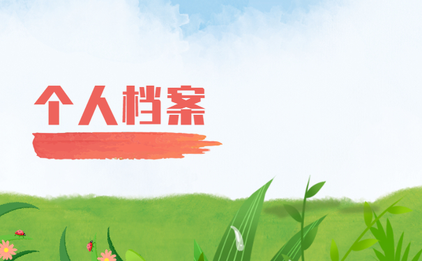 个人档案