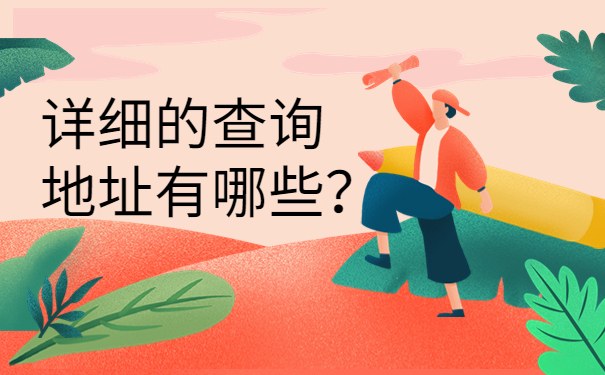 详细的查询地址有哪些？