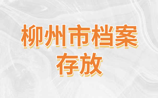 柳州市毕业生档案去向查询？