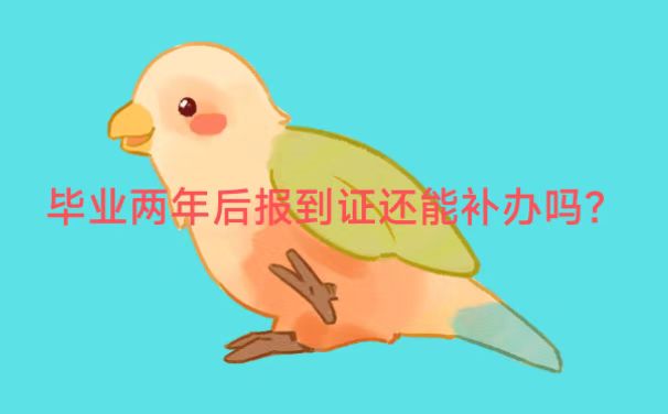 毕业两年后报到证还能补办吗？小编来教你！