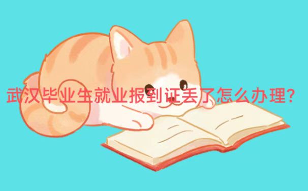 武汉毕业生就业报到证丢了怎么办理？