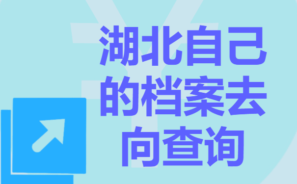 查湖北自己的档案在哪里？个人档案一般都在哪里保管？
