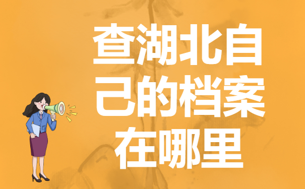 查湖北自己的档案在哪里？个人档案一般都在哪里保管？